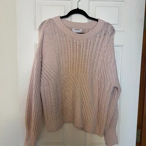 Old Navy Pink Sweater Large